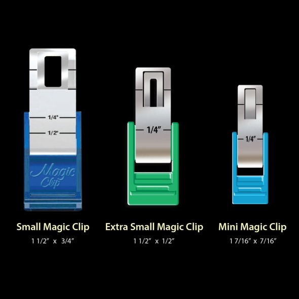 Taylor Seville Stoffklammern Magic Clips Big (6er Pack) Nähklammern, Nähclips, übernähbar!