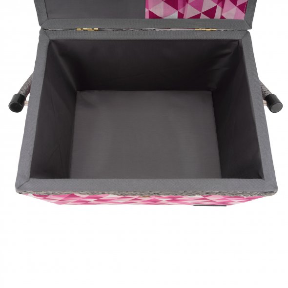 Semplix Nähkorb Diamond (beere/rosa)