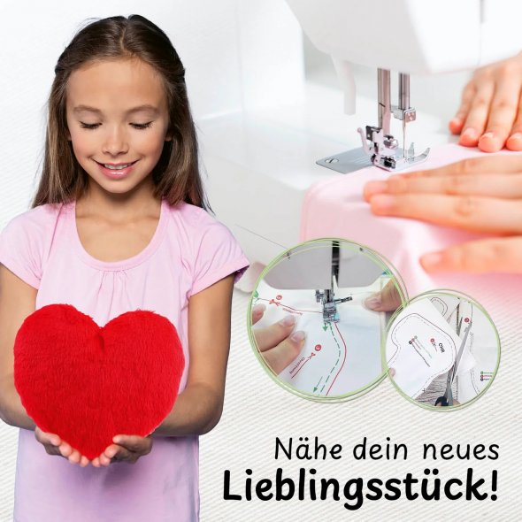 cuci cuci Nähbaukastenset "Herz Liebling"
