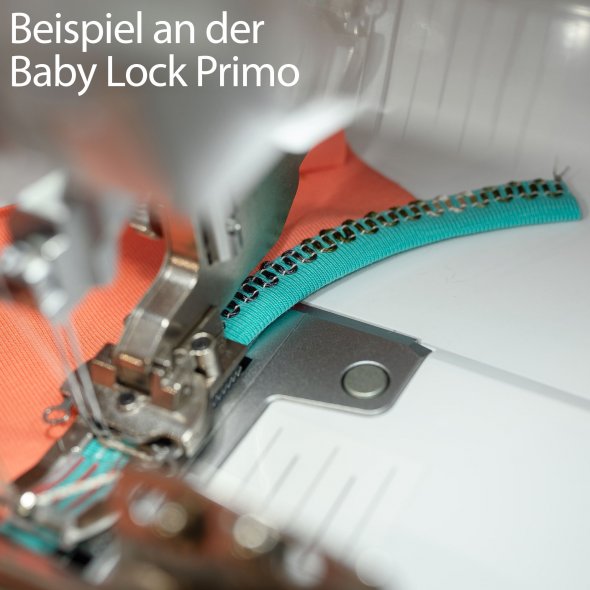 Bandführung - Bandeinfasser für Baby Lock (8/30 mm / mit Rechen)