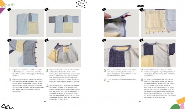 EMF Patchwork Kinderkleidung nähen