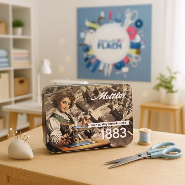 Amann-Mettler Seralon Nostalgie-Kit (8 Farben / 200 m)