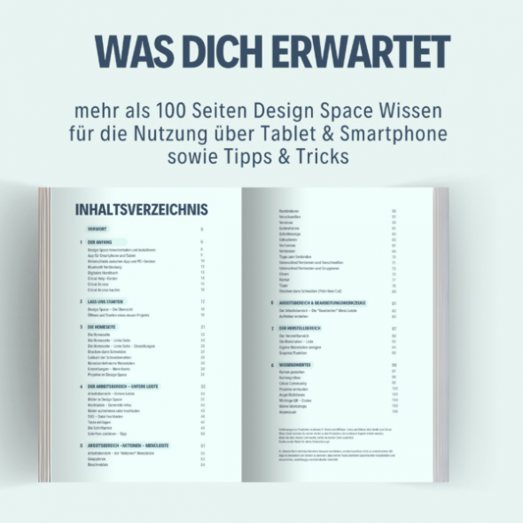 Pauwau Design Space für Tablet und Smartphone (Cricut Ebook)