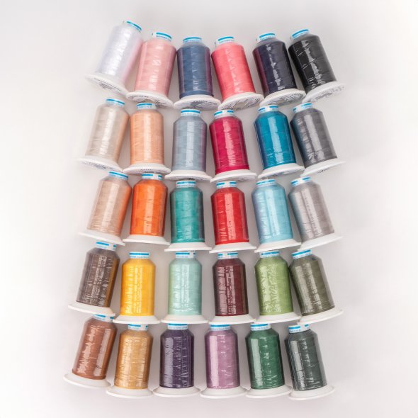 Gütermann Super Brite Stickgarnbox Polyester 40 (1.000 m / 30 Spulen)