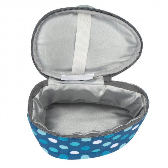 Semplix Soft-Reisebügeleisentasche Polka Dots petrol