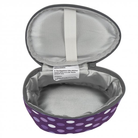 Semplix Soft-Reisebügeleisentasche Polka Dots purple