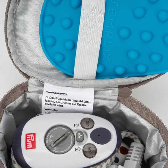 Semplix Soft-Reisebügeleisentasche anthrazit/grau