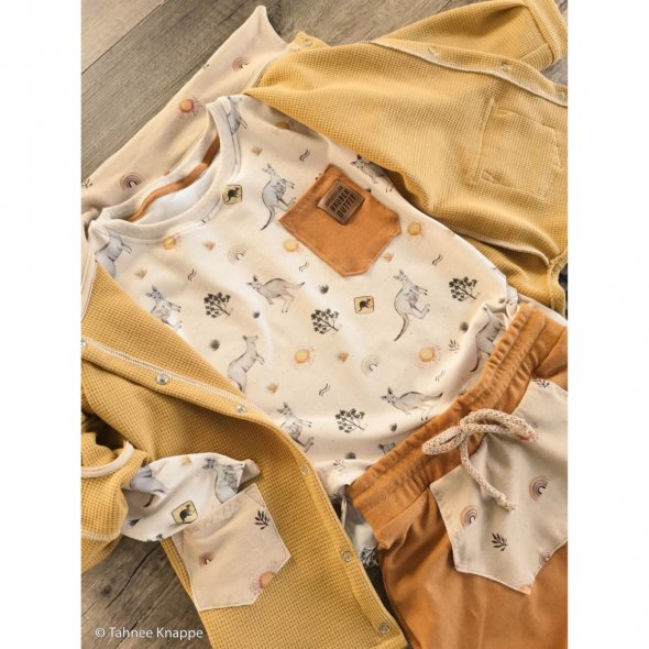 Baumwoll Jersey Stoff melange - Vanessa von Swafing: 1,0m