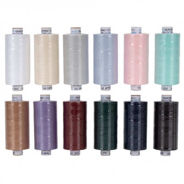 Amann OESD Perfect Quilting No.120 Garnbox Basic (Quiltgarn / 12 Farben a 1000 m)
