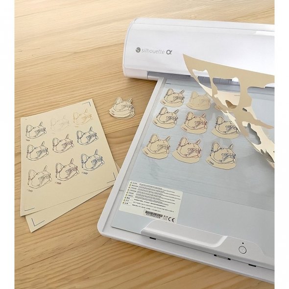 Silhouette CAMEO 5a Classic White Schneideplotter (12 Zoll)