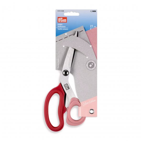 Prym Stoffschere Hobby (21 cm / beere)