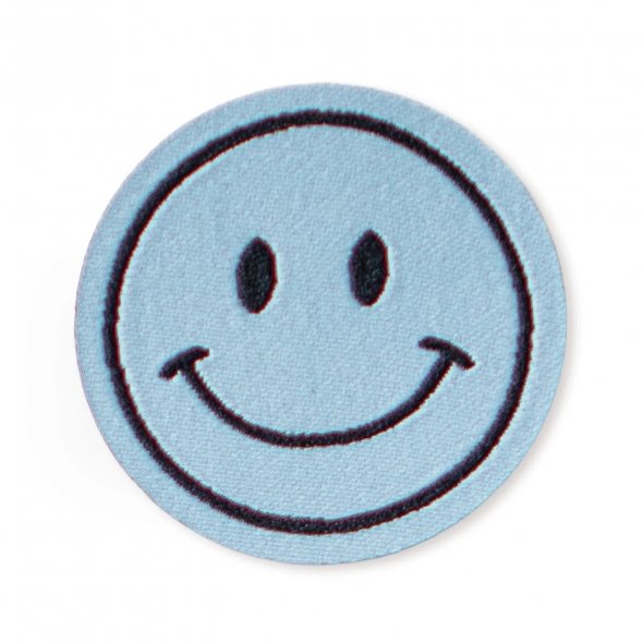 Paul und Clara Iron-On Patch Smile (mint) zum Aufbügeln