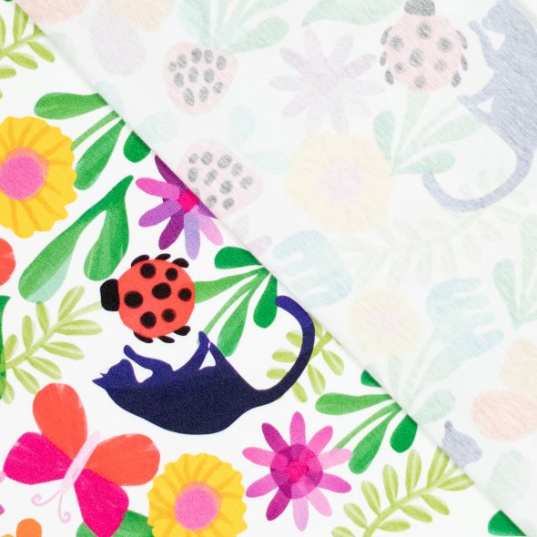 Baumwoll-Stoff Jersey Sommer Design by Karina+Kind