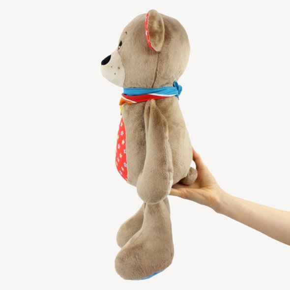Kullaloo Print-Book Teddybär "Joshi" (Nähanleitung + Schnittmuster)