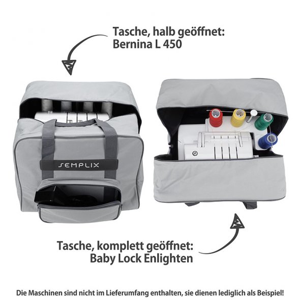 Semplix Overlocktasche (schwarz)