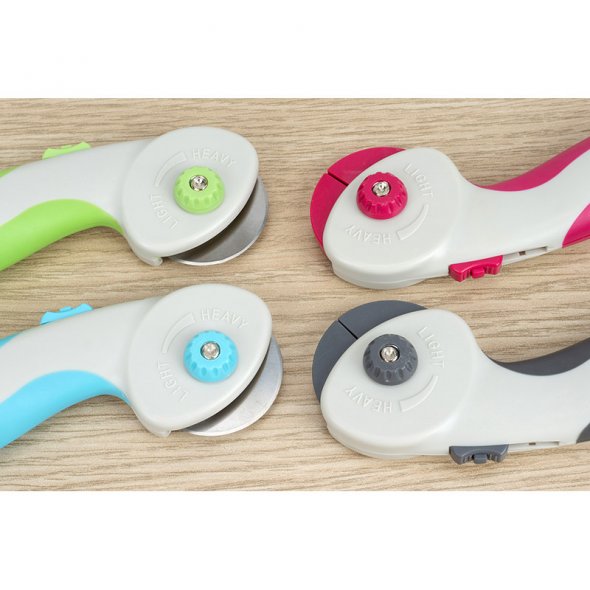 Semplix Rollschneider Maxi Soft Griff (45 mm/ grau)