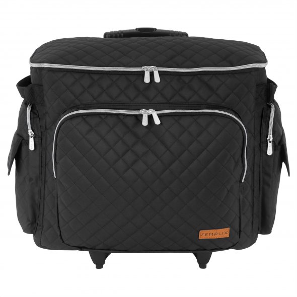Semplix Nähmaschinentrolley Quilting Black