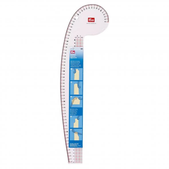 Prym Kurvenlineal (Armloch und Armkugel)