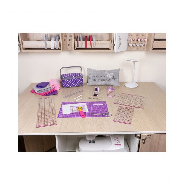 Semplix Schneidematte pink-lila (45 x 30 cm/ 18 x 12 inch) A3