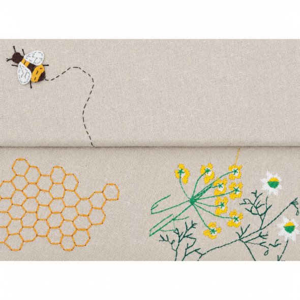 Nähkorb von Hobby Gift Bienenstock Haus klein (M / 19 x 26,5 x 19 cm)