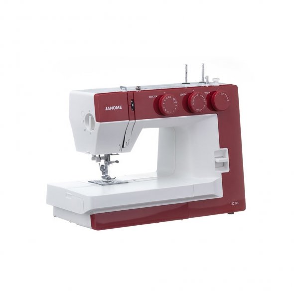Janome 1522RD Mechanische Nähmaschine (rot)