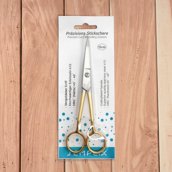 Semplix Präzisions-Stickschere (groß/ 15 cm)