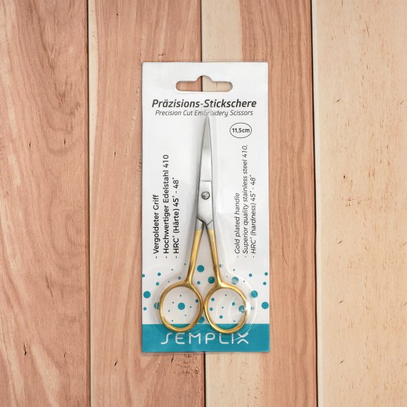 Semplix Präzisions-Stickschere (klein/ 11,5 cm)