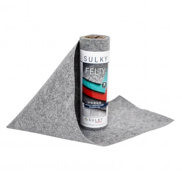 SULKY Felty - Stickfilz meliert (Polyester/ 1,5 mm/ Rolle/ versch. Farben)