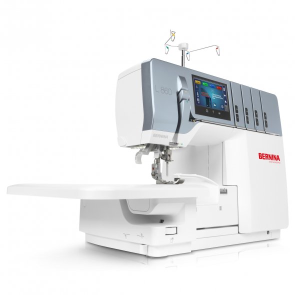 Bernina L 860 - 4 Faden Overlocker mit Lufteinfädelung und Einweisungsvideo gratis!