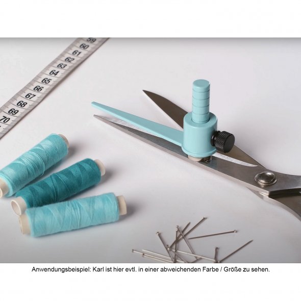 Kleiner Karl - Zuschneidehilfe (versch. Farben/ Aluminium/ pulverbeschichtet)