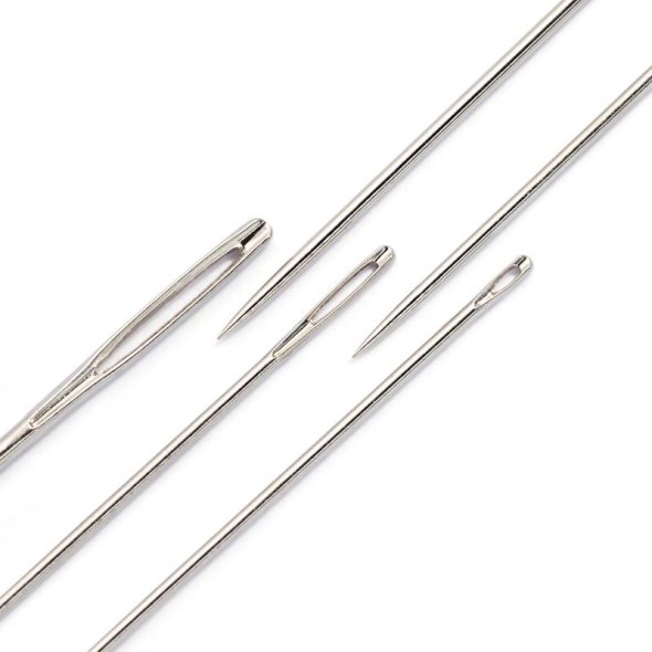 Gütermann Allesnäher + Handnähnadel + Greifer Nähfaden-Set (8 Farben/ 100 m)