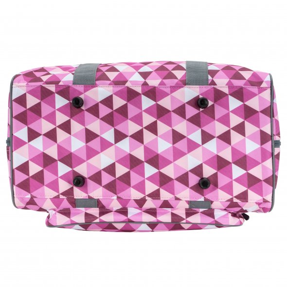 Semplix Nähmaschinentasche Diamond Design (beere/rosa)
