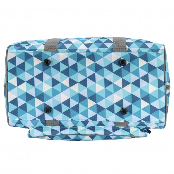 Semplix Nähmaschinentasche Diamond Design (blau/petrol)