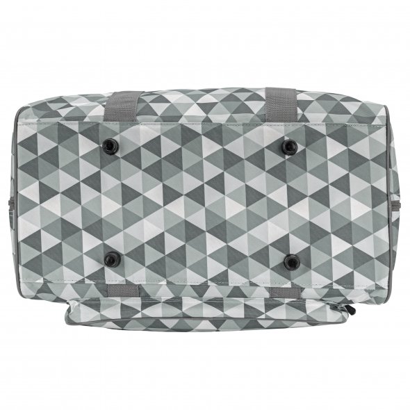 Semplix Nähmaschinentasche Diamond Design (stein/grau)