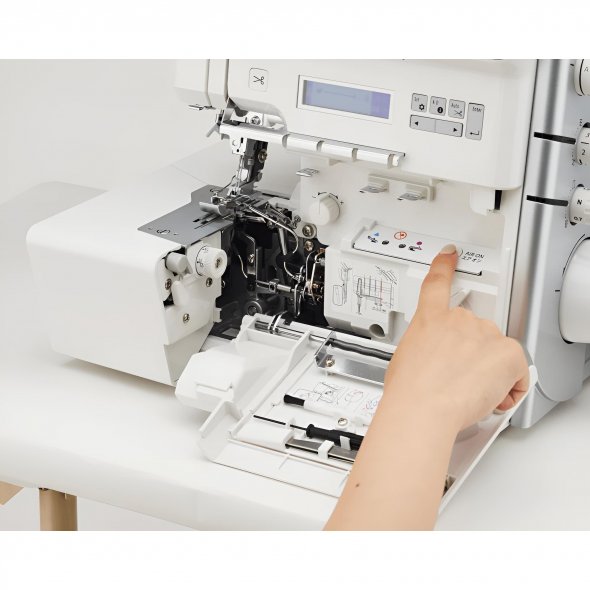 Juki MO-3500 Sumato 2/3/4 Faden Overlock mit Lufteinfädelung