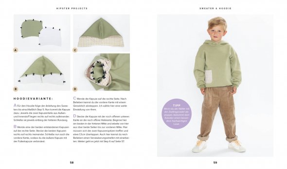 EMF Little Hipster Kinderkleidung nähen (für Größe 74-140)