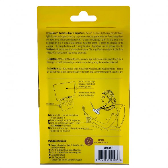 Vivilux Mobile LED Lupen-Lampe (USB)