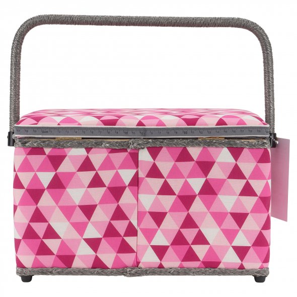 Semplix Nähkorb Diamond (beere/rosa)