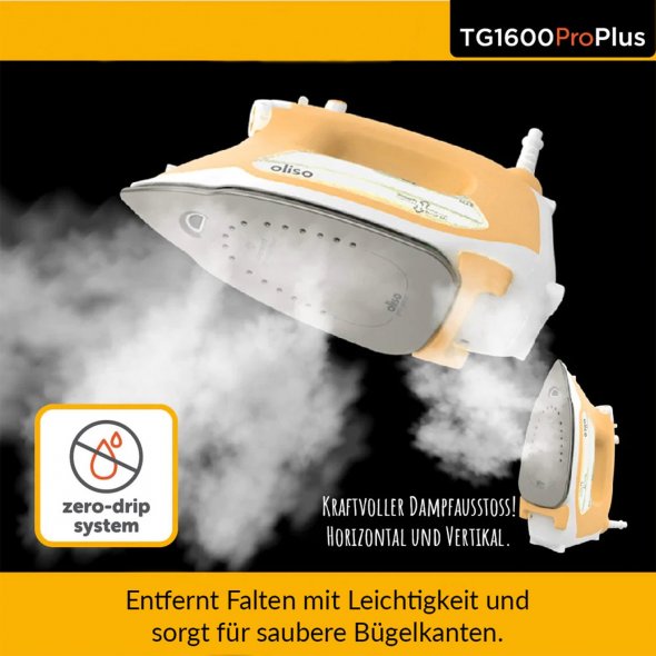 oliso x Tula Pink ProPlus Dampfbügeleisen (pink)