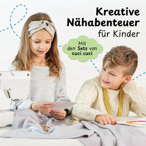 cuci cuci Nähbaukastenset "Herz Liebling"