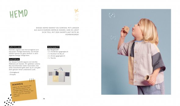 EMF Patchwork Kinderkleidung nähen