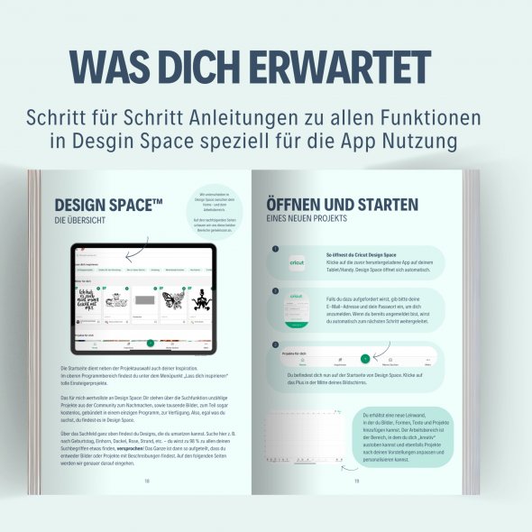 Pauwau Design Space für Tablet und Smartphone (Cricut Design Space)