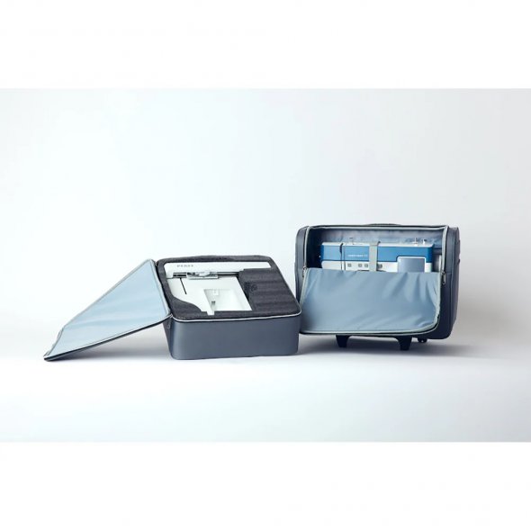 Pfaff Maschinen- & Stickmodul-Koffer/Trolley Set (grau)