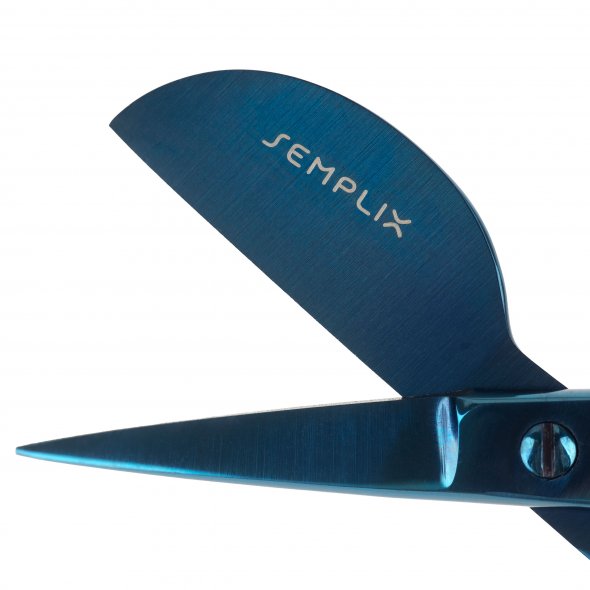 Semplix Applikationsschere 10 cm (blau)
