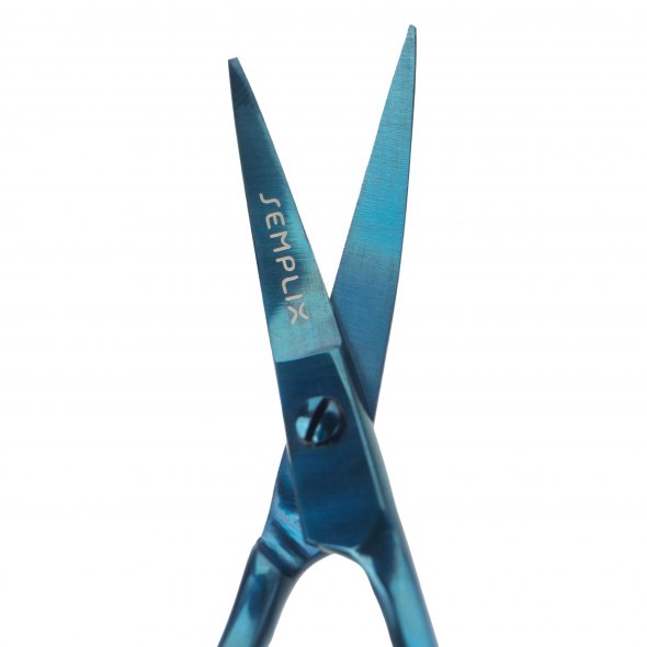 Semplix Präzisionsstickschere 10 cm (blau)