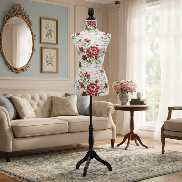Semplix dekorative Schneiderpuppe ROSE gebraucht
