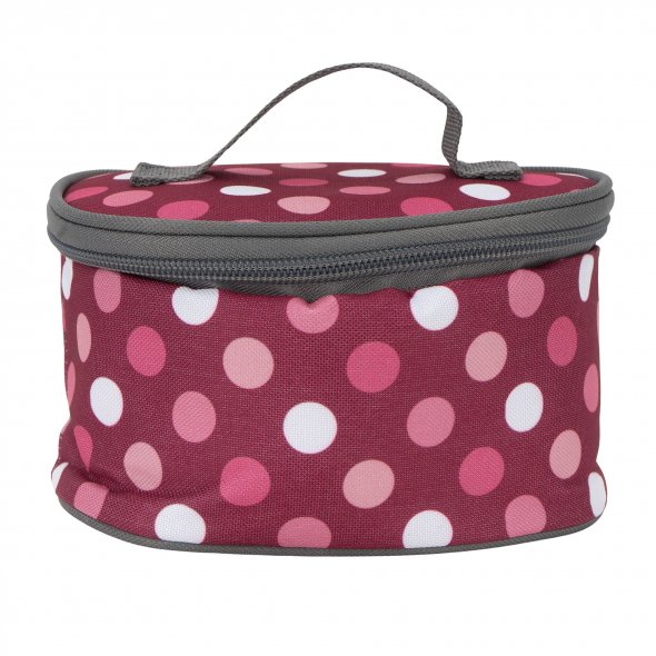Semplix Soft-Reisebügeleisentasche Polka Dots berry