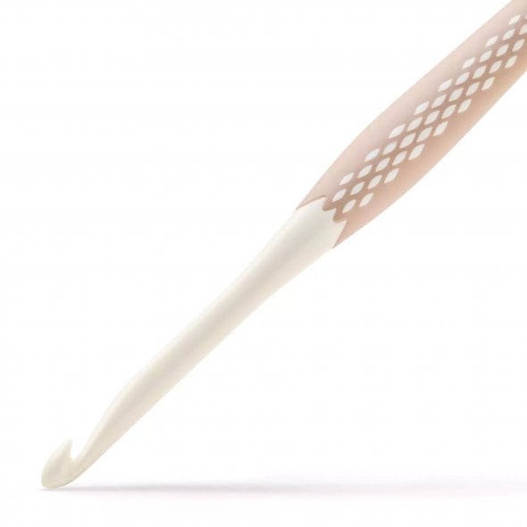 Prym Wollhäkelnadel-Set Ergonomics, Stärke 6/8/10 mm, taupe