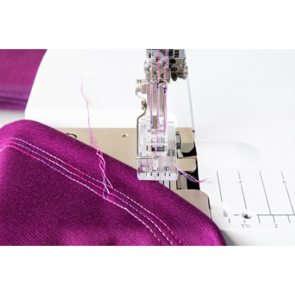 Bernina C28 transparenter Cover-/Kettenstichfuß