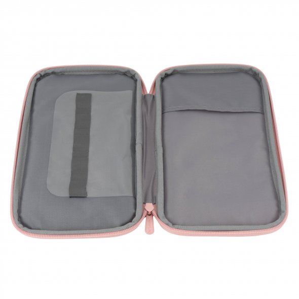 Semplix Aufbewahrungstasche mit Scheren-Set und Ölstift rosé